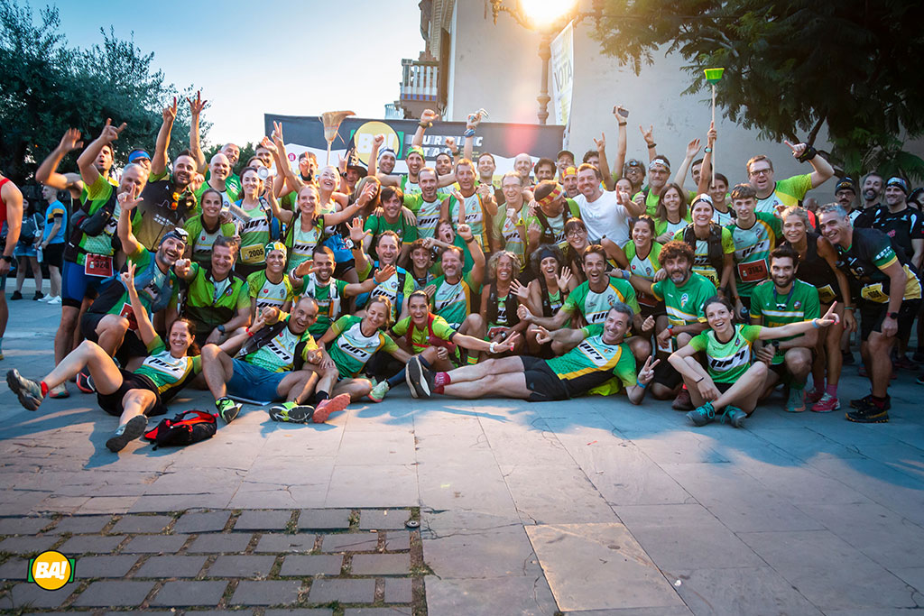 Foto de família dels piris participants a la Burriac ATAC! 2023